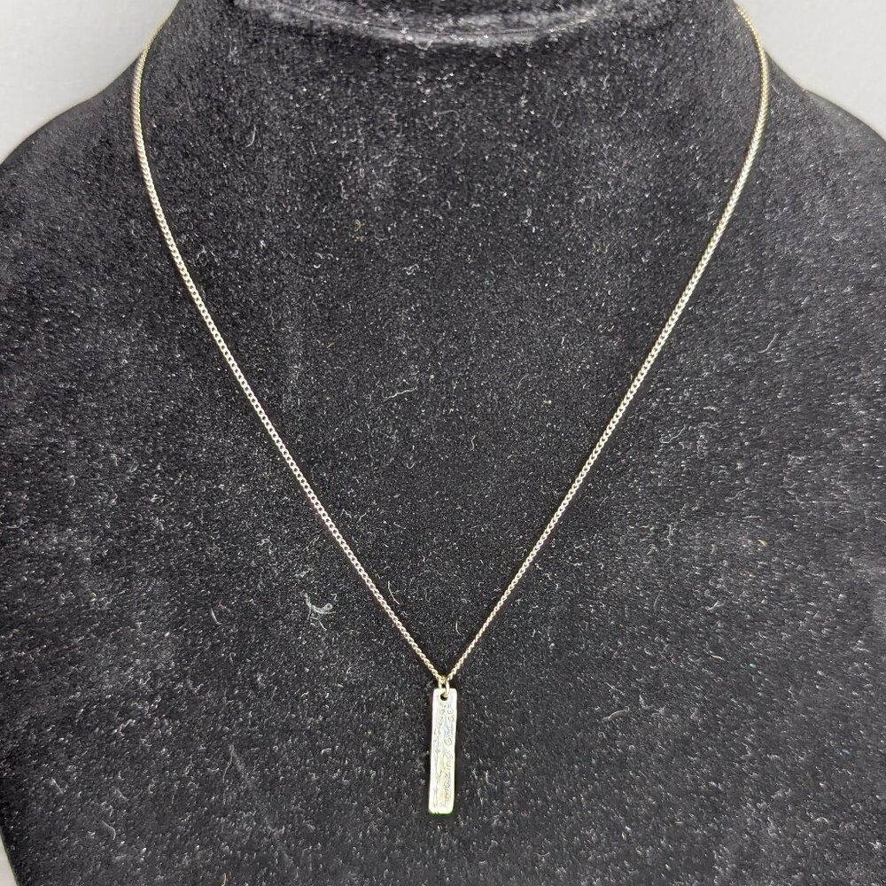 Bob Siemon Designs Sterling Silver 925 Amazing Grace Pendant Necklace NIB